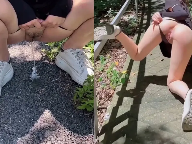 Cắm sừng public ngoài đường cùng em người yêu da trắng vú bự